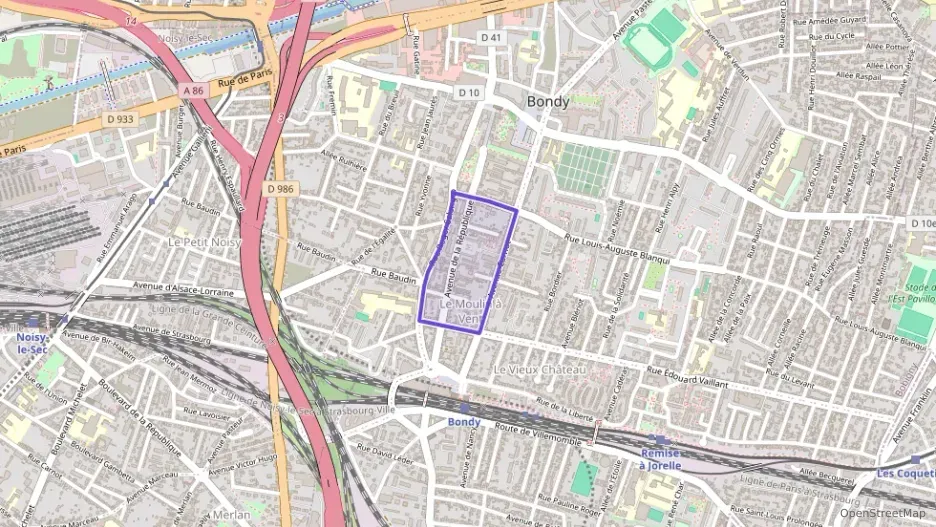 Appartement 56 m² trois pièces à vendre à Bondy