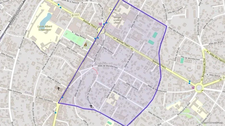 Appartement 55 m² trois pièces à vendre à Le Raincy
