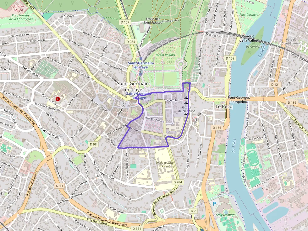 Appartement 79 m² trois pièces à vendre à Saint-Germain-en-Laye