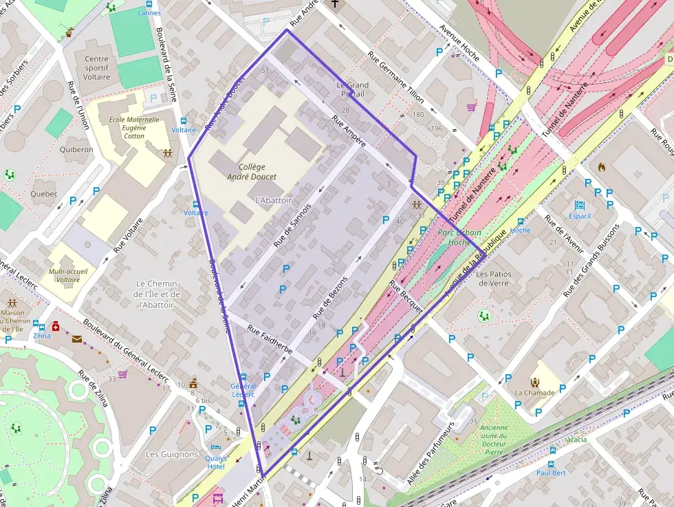 Appartement 32 m² deux pieces à vendre à Nanterre