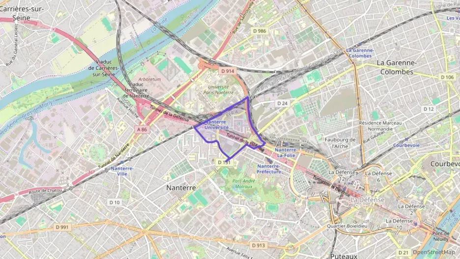 Appartement 83 m² quatre pièces à vendre à Nanterre