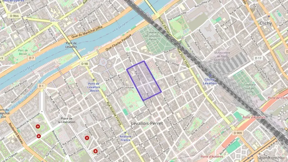 Appartement 41 m² trois pièces à vendre à Levallois-Perret