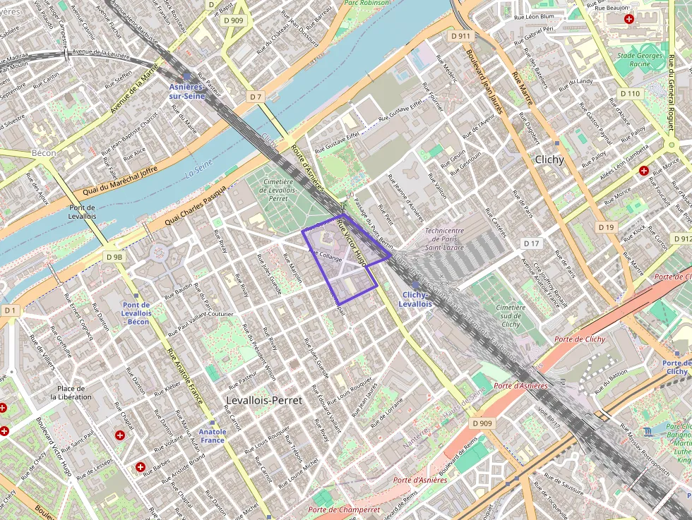 Appartement 38 m² deux pieces à vendre à Levallois-Perret