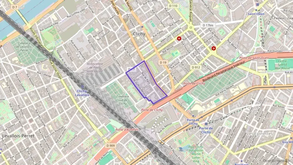 Appartement 93 m² trois pièces à vendre à Clichy Appartement 93 m² trois pièces à vendre à Clichy
