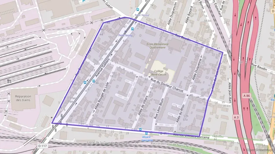 Appartement 67 m² trois pièces à vendre à Noisy-le-Sec