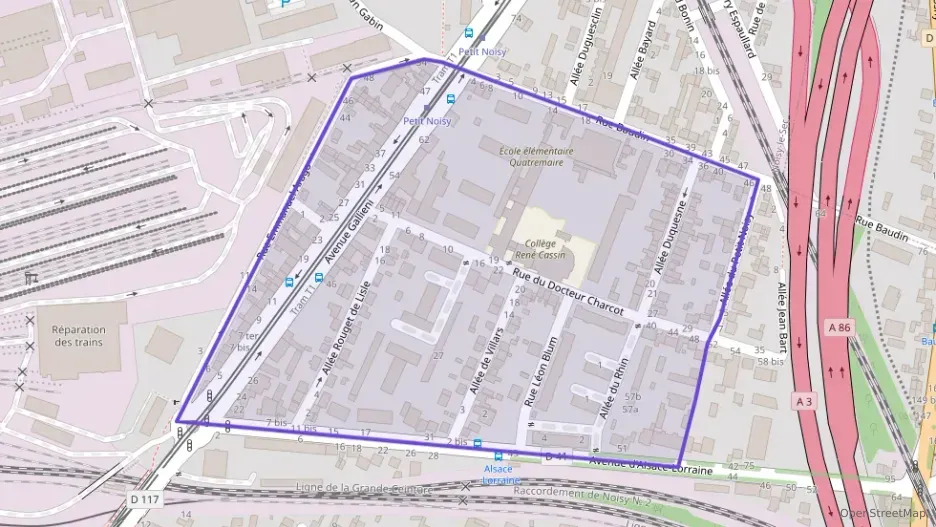 Appartement 66 m² quatre pièces à vendre à Noisy-le-Sec