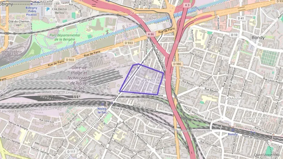 Appartement 56 m² trois pièces à vendre à Noisy-le-Sec Appartement 56 m² trois pièces à vendre à Noisy-le-Sec