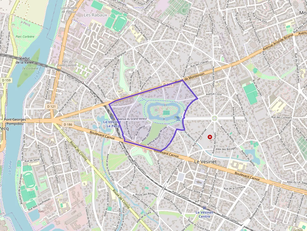 Appartement 78 m² trois pièces à vendre à Le Vésinet