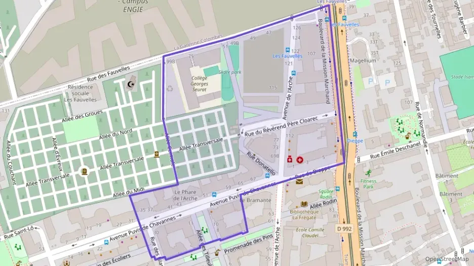 Appartement 19 m² une piece à vendre à Courbevoie