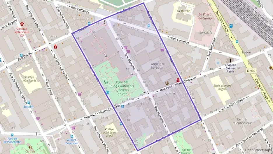 Appartement 80 m² quatre pièces à vendre à Levallois-Perret
