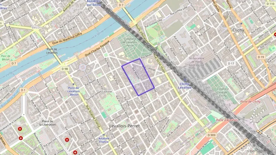 Appartement 61 m² trois pièces à vendre à Levallois-Perret Appartement 61 m² trois pièces à vendre à Levallois-Perret