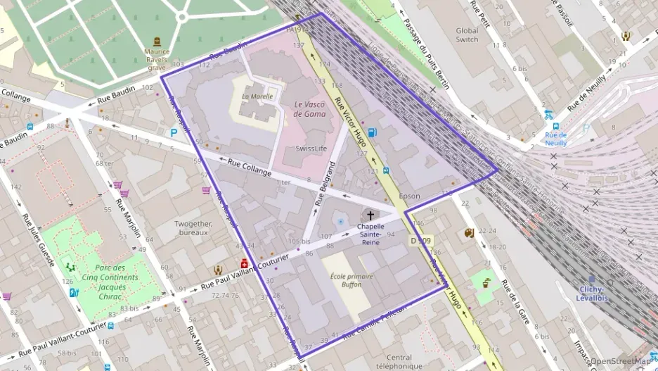 Appartement 53 m² trois pièces à vendre à Levallois-Perret