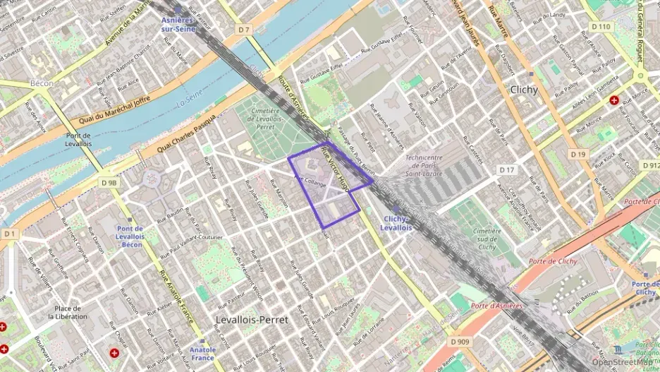 Appartement 53 m² trois pièces à vendre à Levallois-Perret