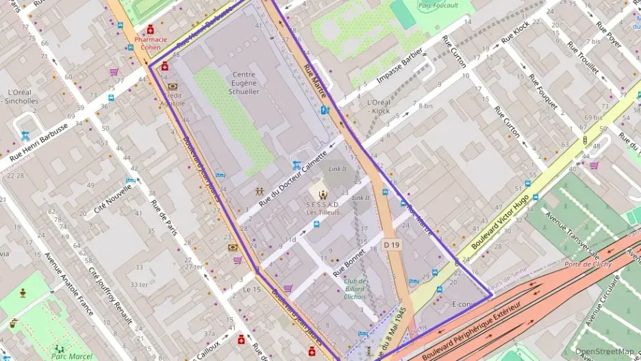 Appartement 63 m² trois pièces à vendre à Clichy