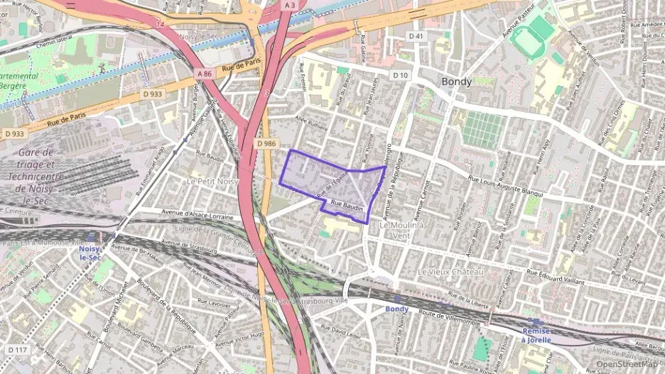 Appartement 65 m² trois pièces à vendre à Bondy