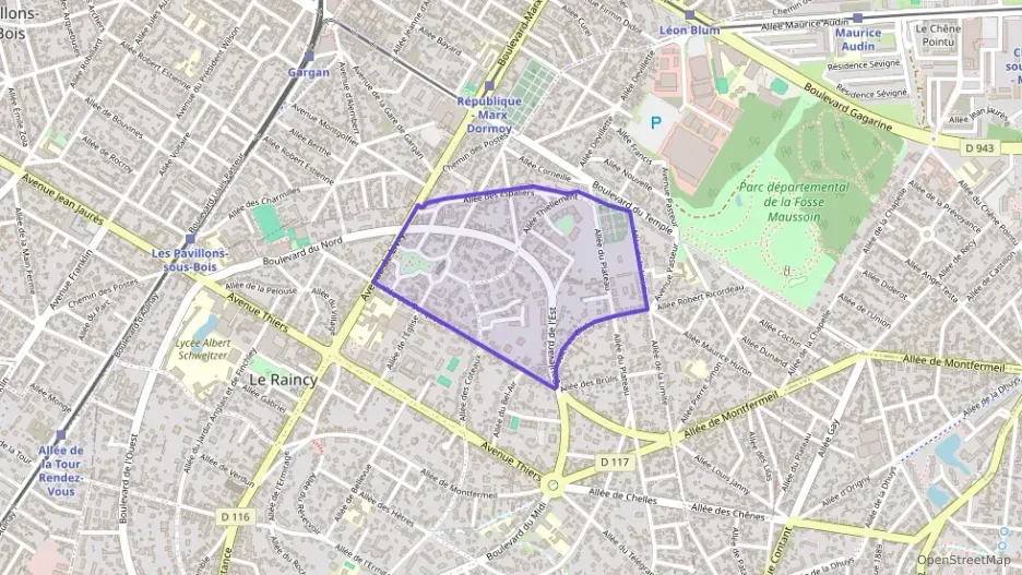 Appartement 100 m² quatre pièces à vendre à Le Raincy Appartement 100 m² quatre pièces à vendre à Le Raincy