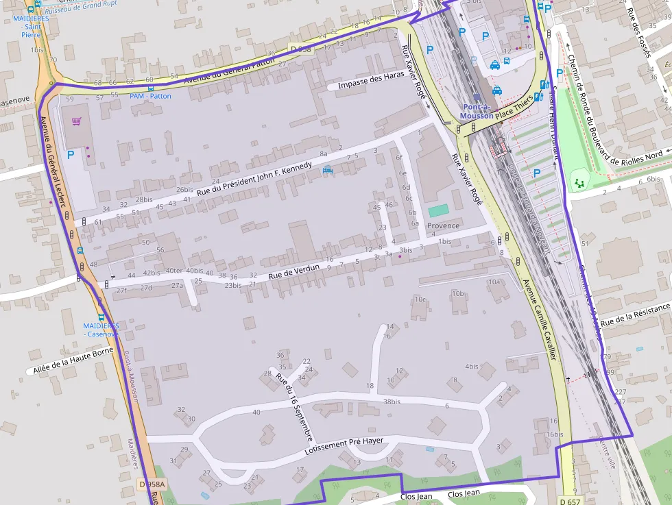 Appartement 56 m² deux pieces à vendre à Pont-à-Mousson