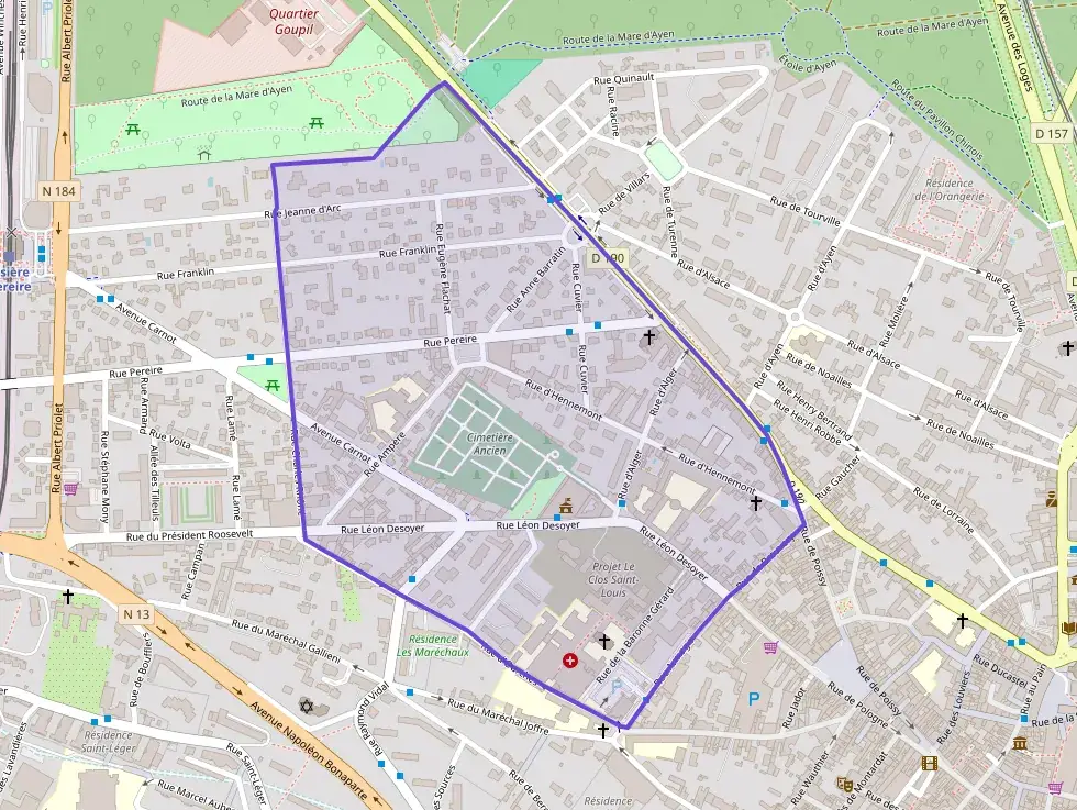 Appartement 68 m² quatre pièces à vendre à Saint-Germain-en-Laye