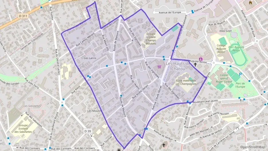 Appartement 65 m² trois pièces à vendre à Chatou