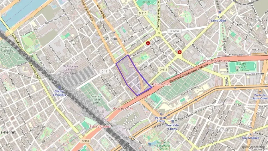 Appartement 89 m² cinq pièces à vendre à Clichy