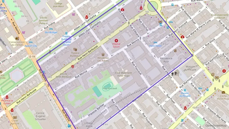 Appartement 64 m² trois pièces à vendre à Clichy