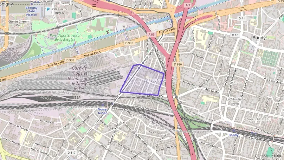 Appartement 51 m² trois pièces à vendre à Noisy-le-Sec Appartement 51 m² trois pièces à vendre à Noisy-le-Sec