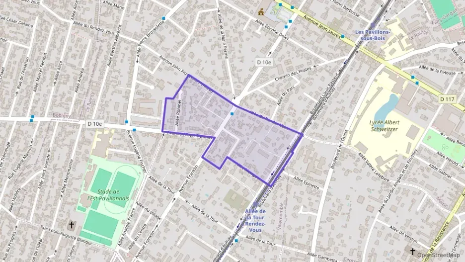 Appartement 57 m² deux pieces à vendre à Les Pavillons-sous-Bois