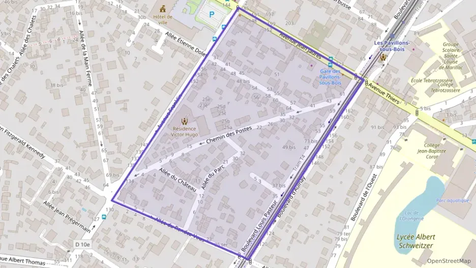 Appartement 45 m² deux pieces à vendre à Les Pavillons-sous-Bois