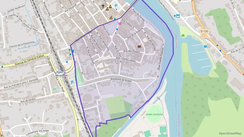 Appartement 70 m² quatre pièces à vendre à Pont-à-Mousson Appartement 70 m² quatre pièces à vendre à Pont-à-Mousson