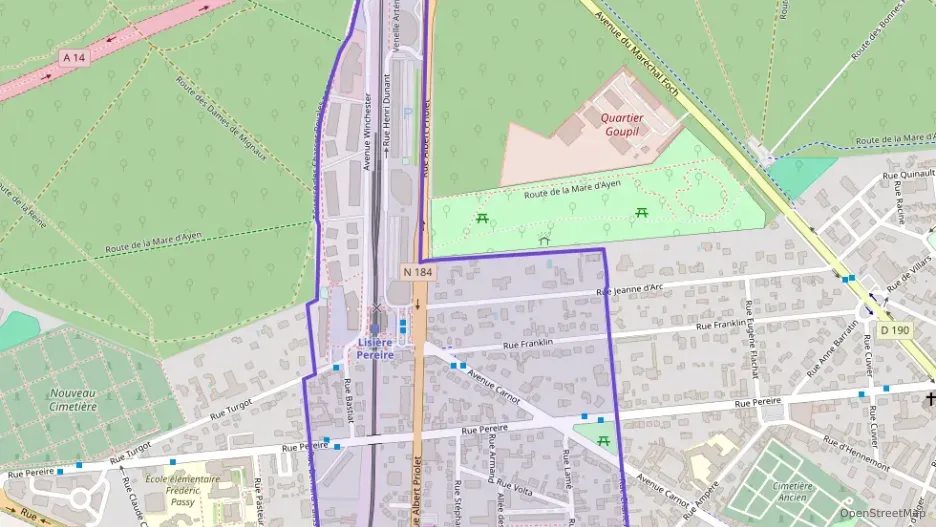 Appartement 53 m² trois pièces à vendre à Saint-Germain-en-Laye