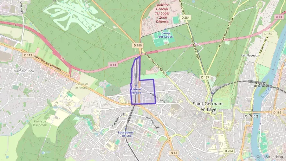 Appartement 53 m² trois pièces à vendre à Saint-Germain-en-Laye