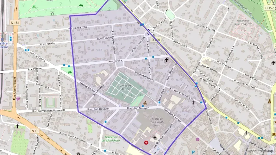 Appartement 63 m² trois pièces à vendre à Saint-Germain-en-Laye