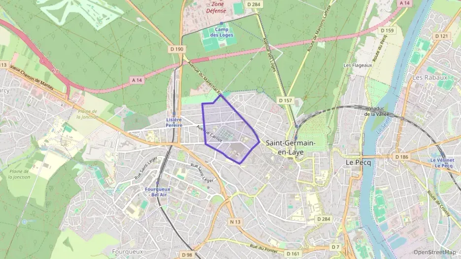 Appartement 57 m² trois pièces à vendre à Saint-Germain-en-Laye Appartement 57 m² trois pièces à vendre à Saint-Germain-en-Laye