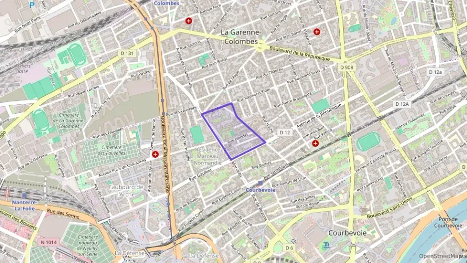Appartement 48 m² deux pieces à vendre à Courbevoie