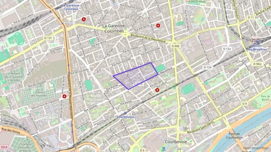 Appartement 23 m² deux pieces à vendre à Courbevoie