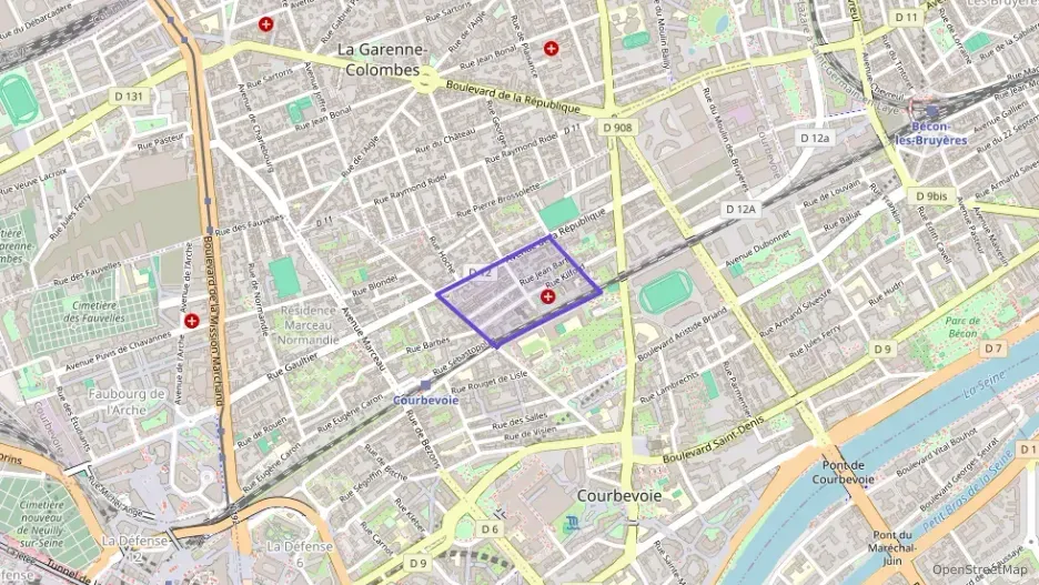 Appartement 38 m² deux pieces à vendre à Courbevoie