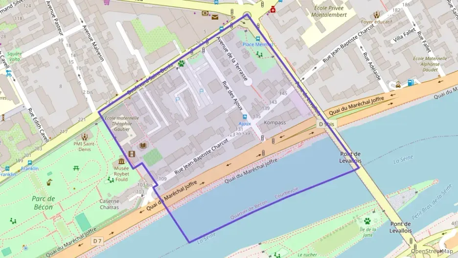 Appartement 36 m² deux pieces à vendre à Courbevoie