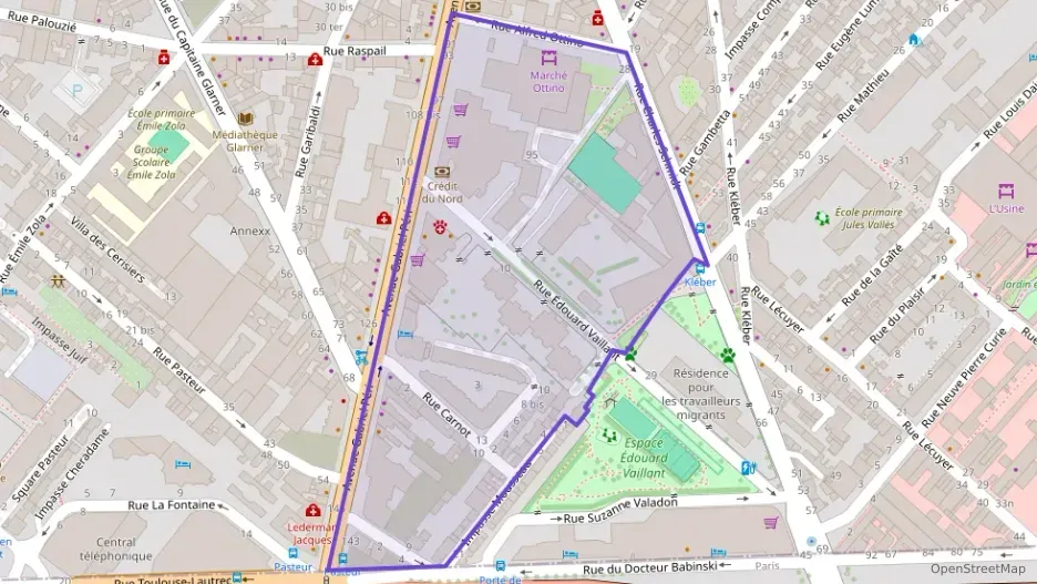Appartement 77 m² quatre pièces à vendre à Saint-Ouen-sur-Seine