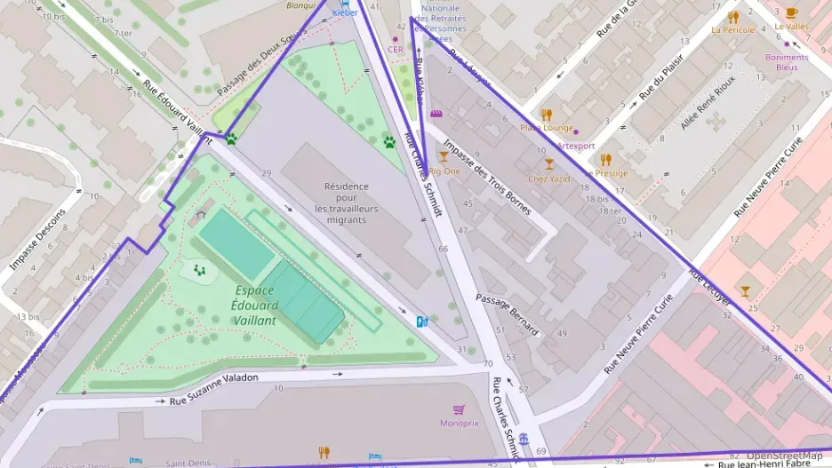 Appartement 45 m² deux pieces à vendre à Saint-Ouen-sur-Seine