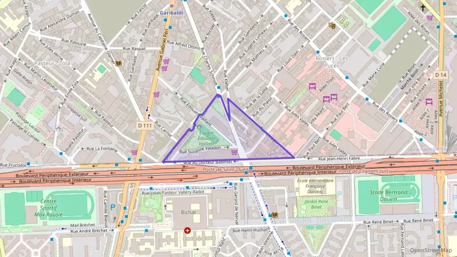 Appartement 45 m² deux pieces à vendre à Saint-Ouen-sur-Seine
