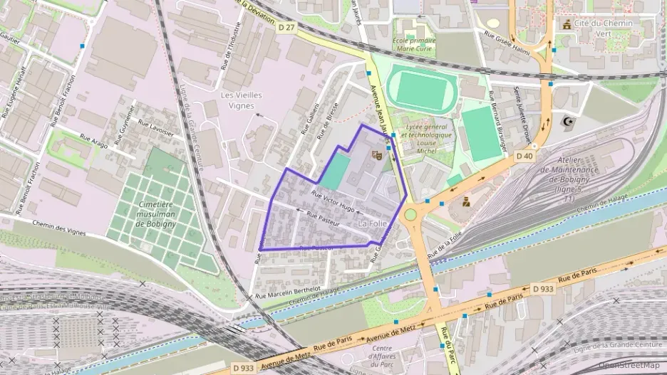 Appartement 35 m² deux pieces à vendre à Bobigny