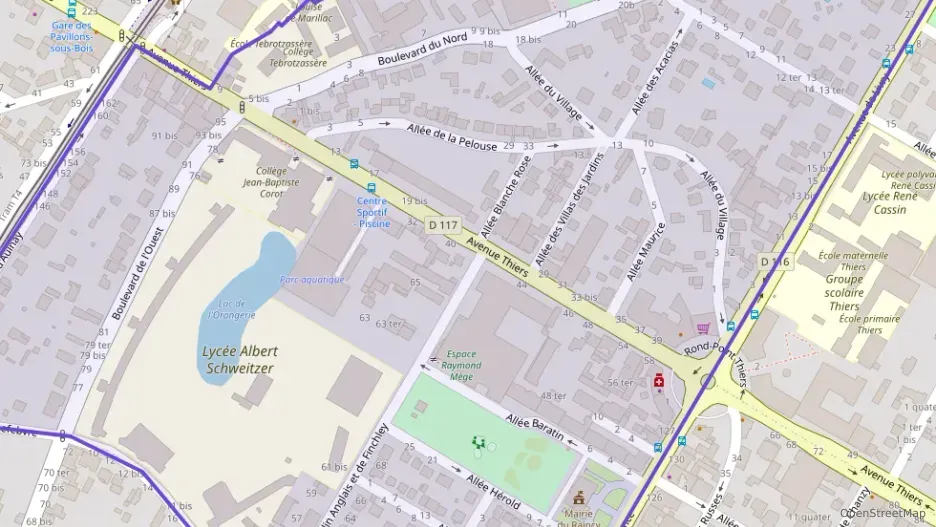 Appartement 54 m² trois pièces à vendre à Le Raincy Appartement 54 m² trois pièces à vendre à Le Raincy