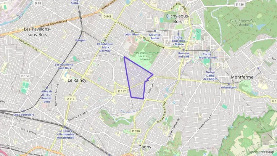 Appartement 57 m² trois pièces à vendre à Clichy-sous-Bois