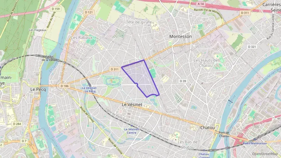 Appartement 27 m² deux pieces à vendre à Le Vésinet