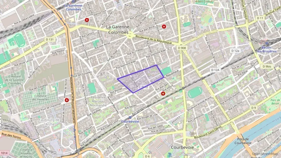 Appartement 120 m² cinq pièces à vendre à Courbevoie Appartement 120 m² cinq pièces à vendre à Courbevoie