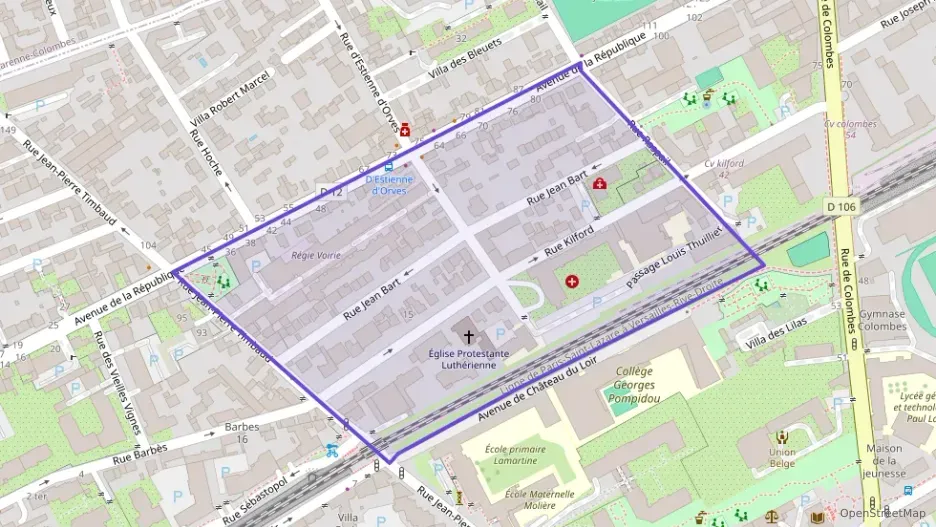 Appartement 43 m² trois pièces à vendre à Courbevoie