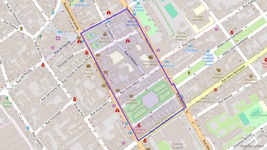 Appartement 50 m² trois pièces à vendre à Clichy