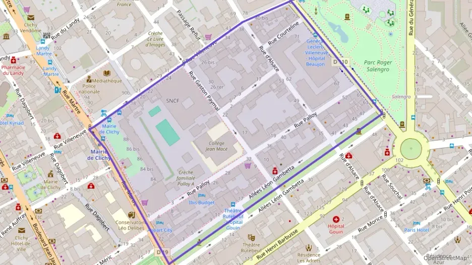 Appartement 61 m² trois pièces à vendre à Clichy Appartement 61 m² trois pièces à vendre à Clichy