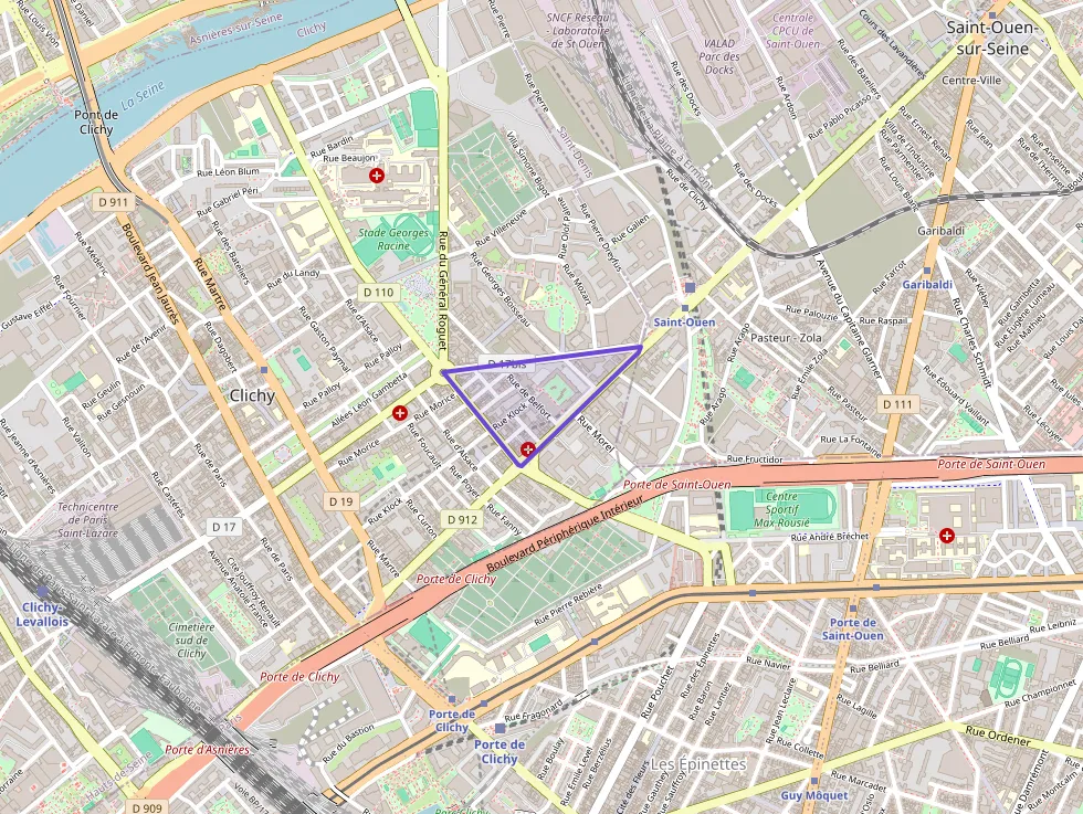 Appartement 70 m² trois pièces à vendre à Clichy