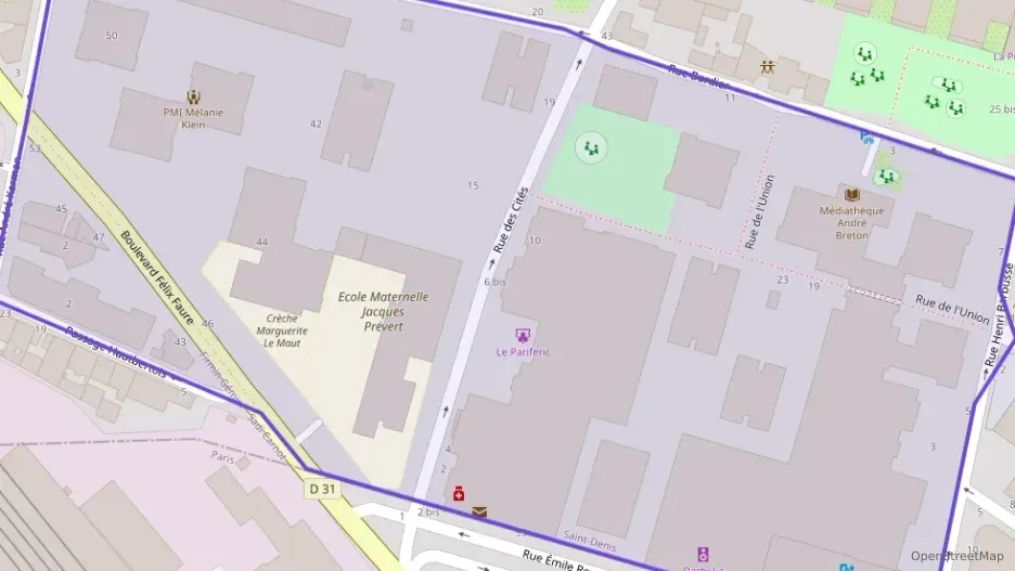 Appartement 72 m² quatre pièces à vendre à Aubervilliers